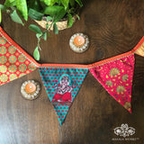 Ethnic Green Ganpati Toran / Bunting