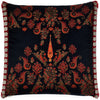 Black Pashmina Cushions Cover
