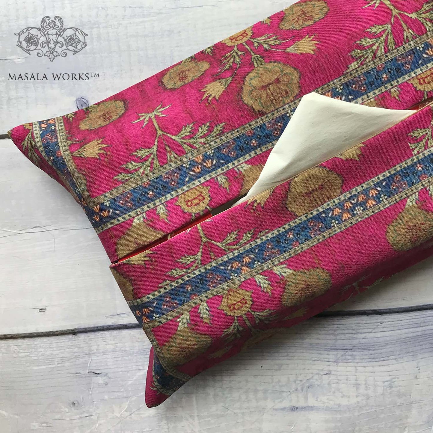 Boota Bahar Fabric Tissue Box Cover