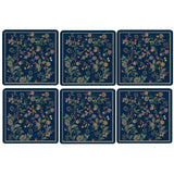 Little Blue Chintz Flowers Coasters