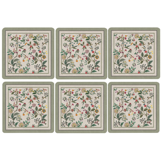 Little Chintz Flowers Coasters