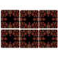 Black Pashmina Coasters