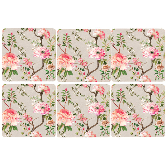 Peonys in Bloom Coasters