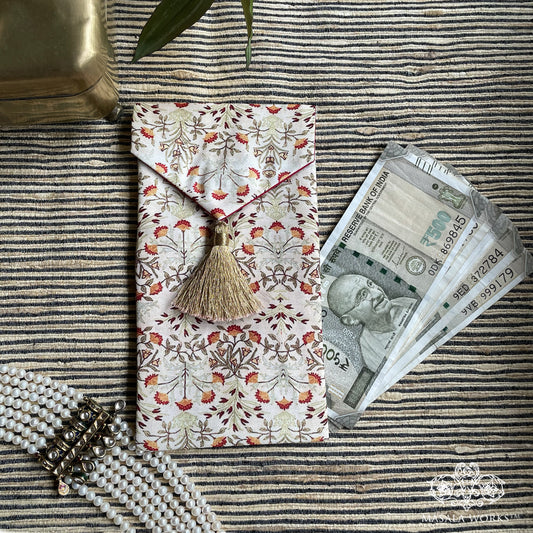 Delicate Floral Gift Envelope - Small