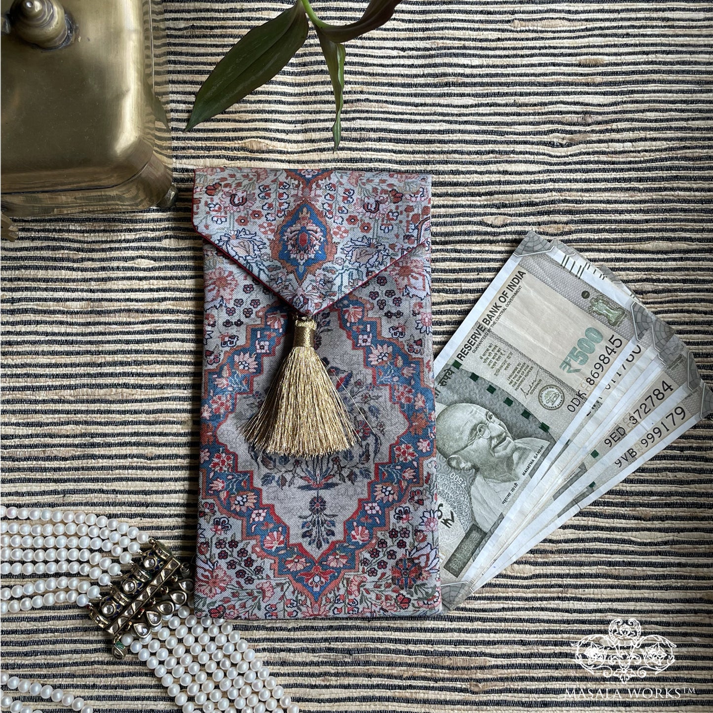 Classic Persian Kilim Gift Envelope - Small