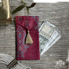 Ornate Mughal Boota Rust Gift Envelope - Small