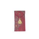 Ornate Mughal Boota Rust Gift Envelope - Small