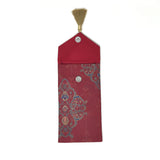 Ornate Mughal Boota Rust Gift Envelope - Small