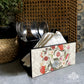 Ikat Chintz Stand with Tissue Paper Holder