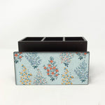 Floral Bushes Cutlery Stand with Tissue Paper Holder