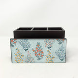 Floral Bushes Cutlery Stand with Tissue Paper Holder