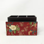 Indian Mogra Cutlery Stand with Tissue Paper Holder