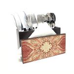 Paisley Jaal Stand with Tissue Paper Holder