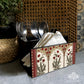 Jaipur Boota Cutlery Stand with Tissue Paper Holder