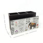 Majestic Elephant Cutlery Stand with Tissue Paper Holder
