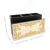 Inlay Prism Cutlery Stand with Tissue Paper Holder