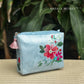 Whispering Blooms Square Pouch - Large