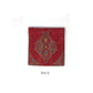Ornate Mughal Boota Rust Gift Pouch - Mini