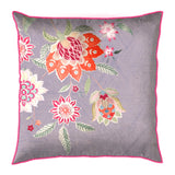 Lilac Artichoke Chintz Cushion Cover