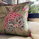 Pastel Asters Long Cushion Cover