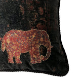 Ornate Elephant Cushion Cover long
