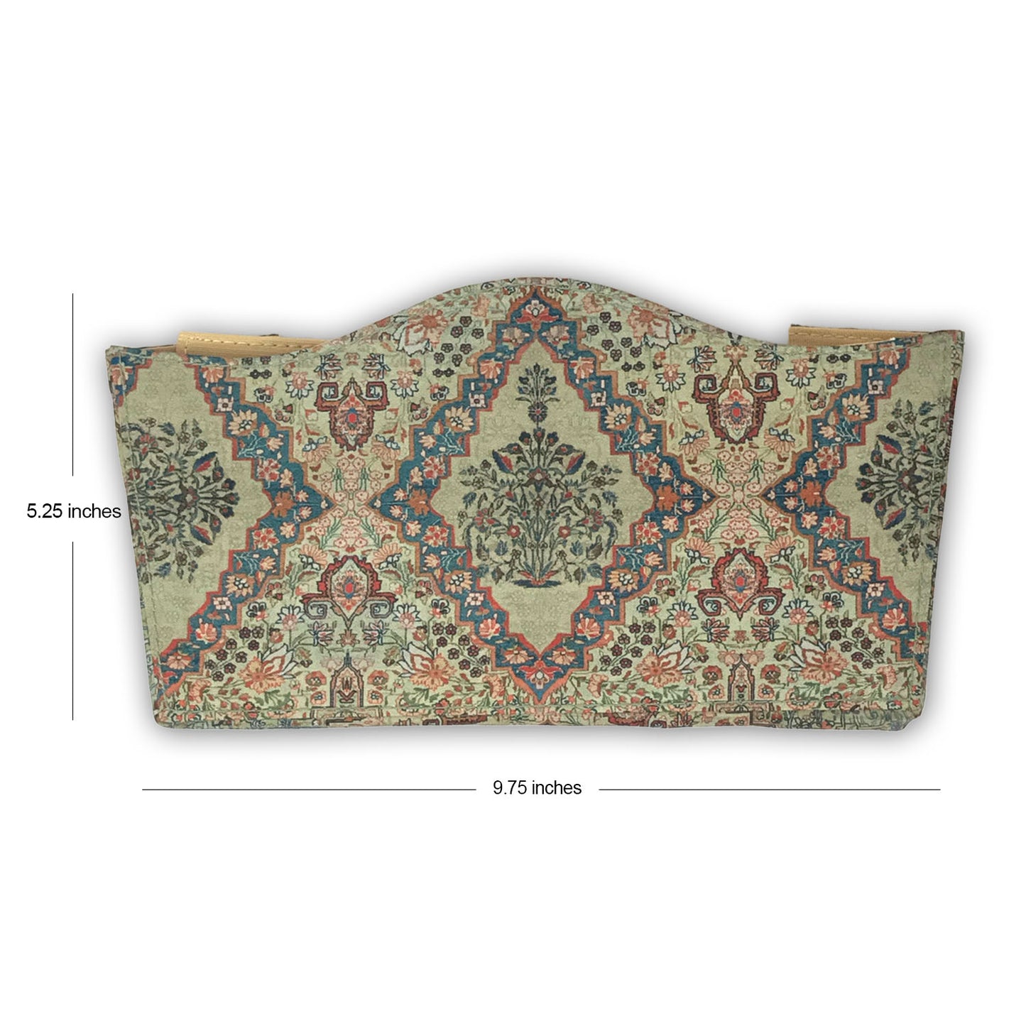 Classic Persian Kilim Hamper Basket