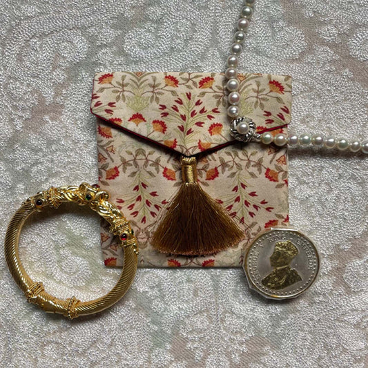 Delicate Foral Gift Pouch - Mini