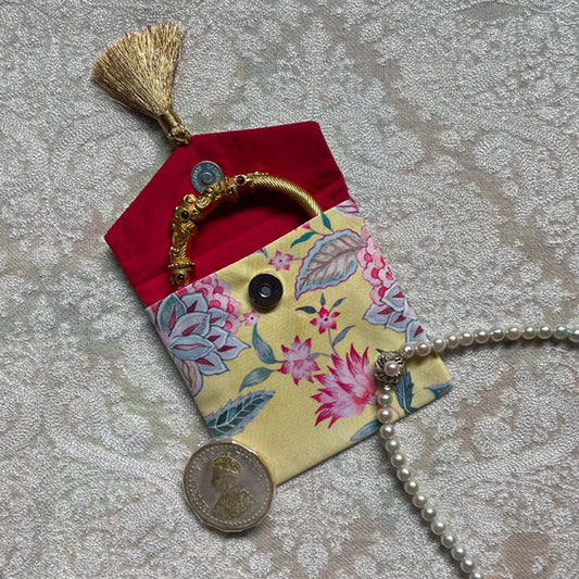 Aster Blooms Gift Pouch - Mini