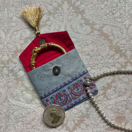 Suzani Boota Bahar Gift Pouch - Mini