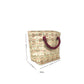 Delicate Floral Roll down Bag/Basket