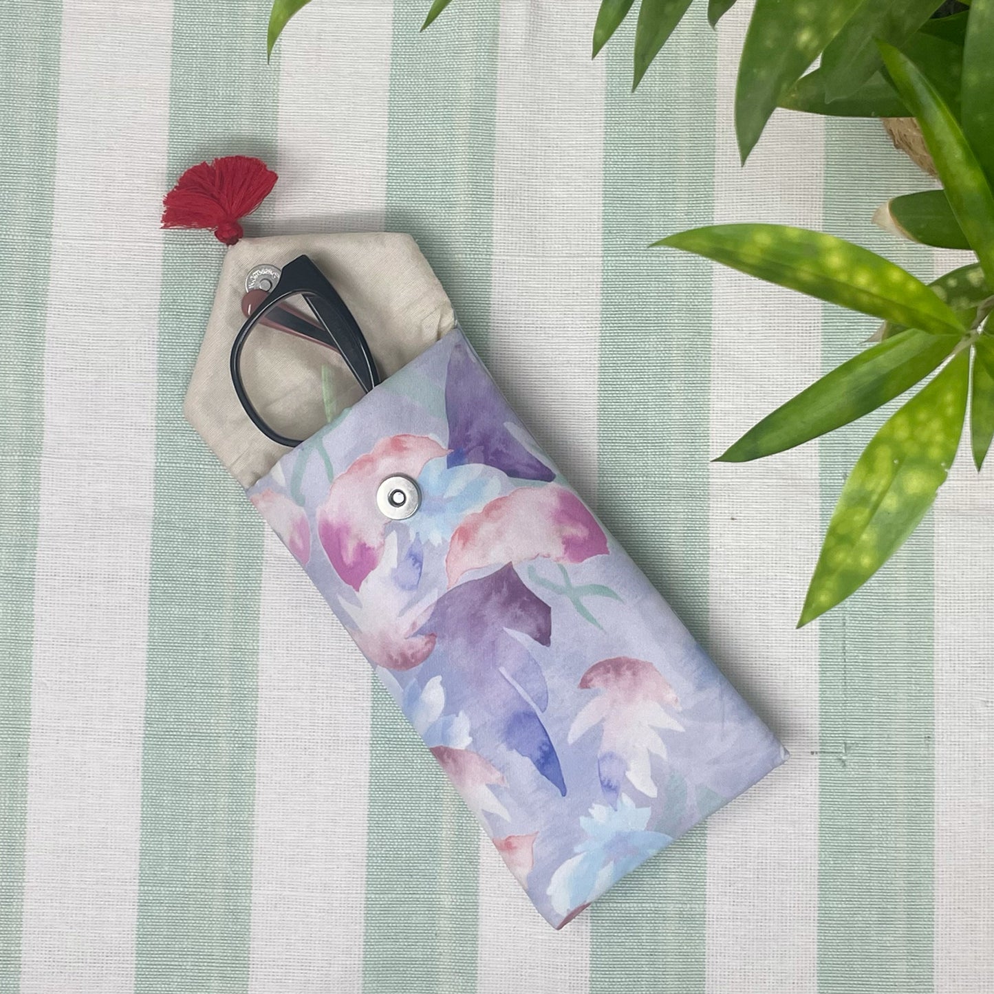 Subtle Foliage  Eyewear Case