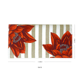 Striped Chintz Clutch / Sling Bag