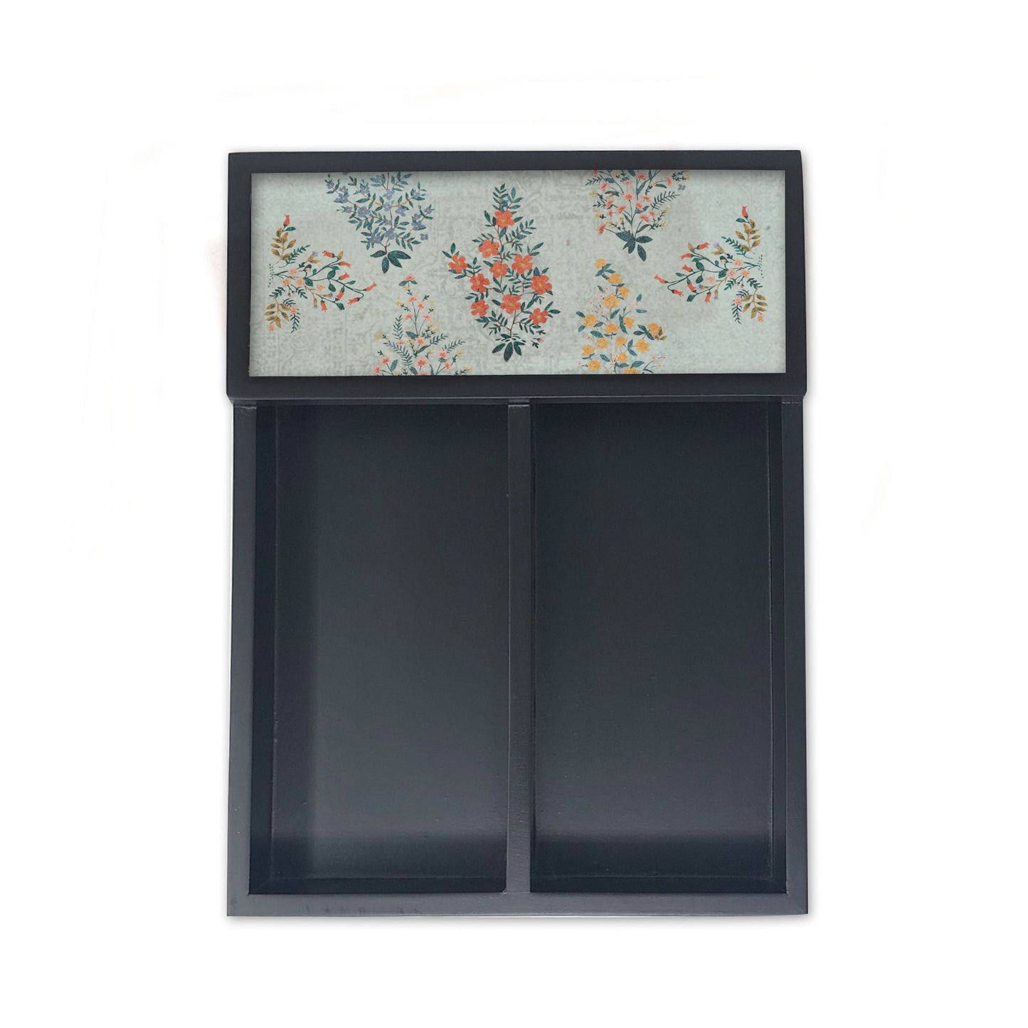 Floral Bushes Cutlery Tray