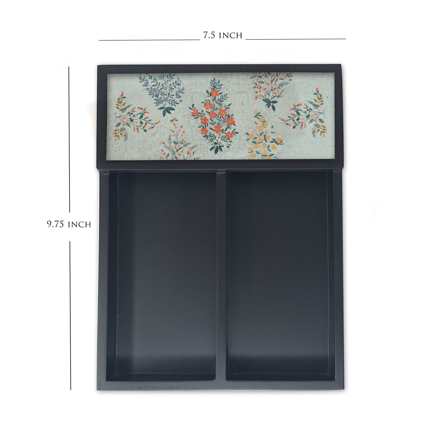 Floral Bushes Cutlery Tray