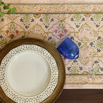 Floral Blush Cotton Table Runner