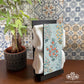 Floral Bushes Cloth Napkin Stand