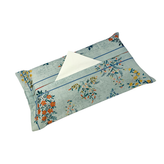 Floral Bushes  Fabric Tissue Box Cover