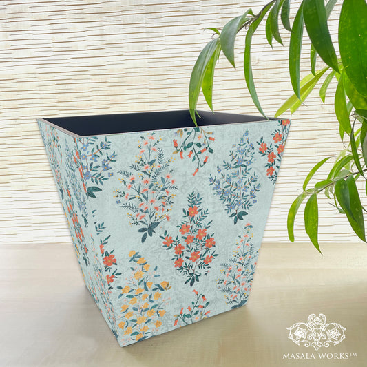 Floral Bushes Dustbin