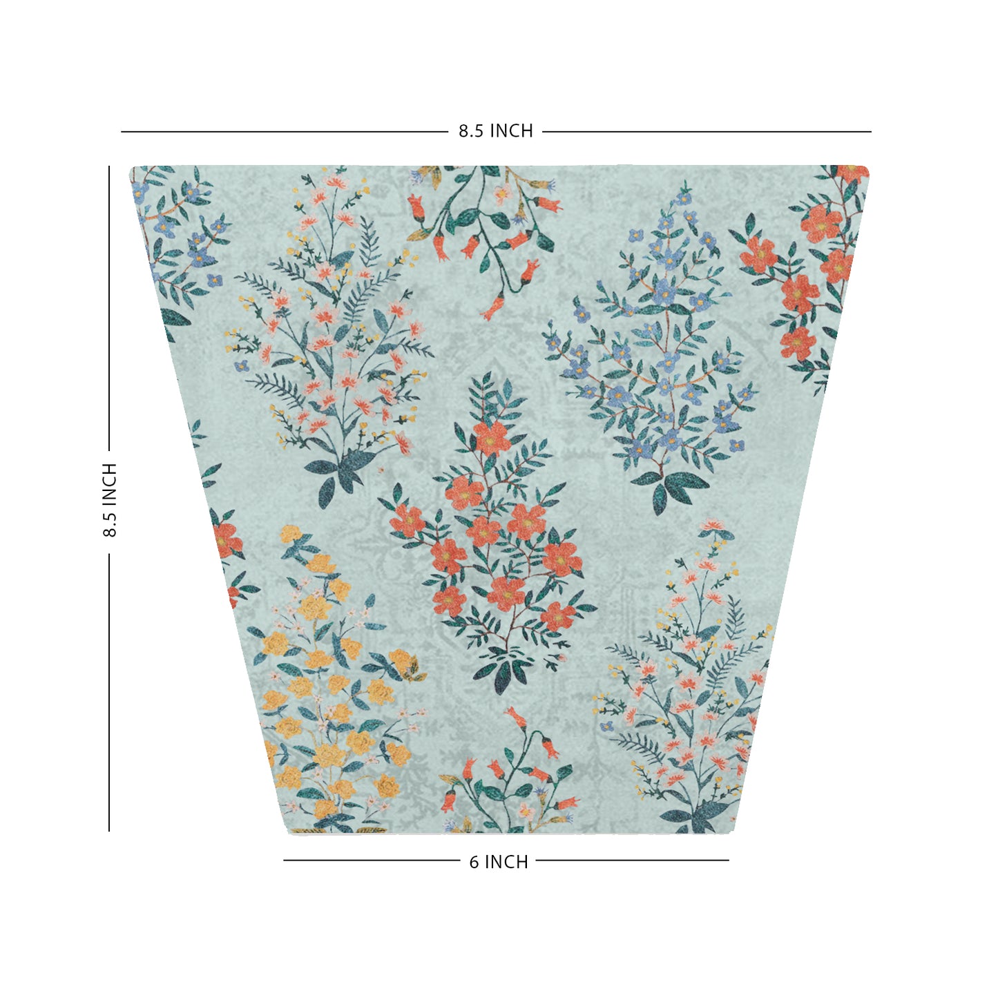 Floral Bushes Dustbin
