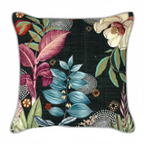 Midnight Foliage Cushion Cover