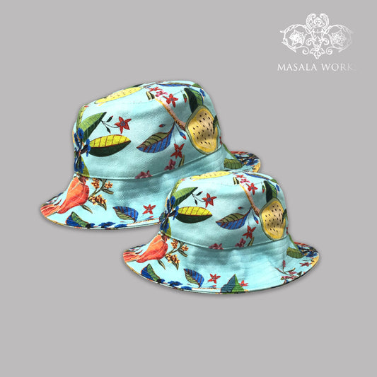 Tropical Fruit Canopy Bucket Hat