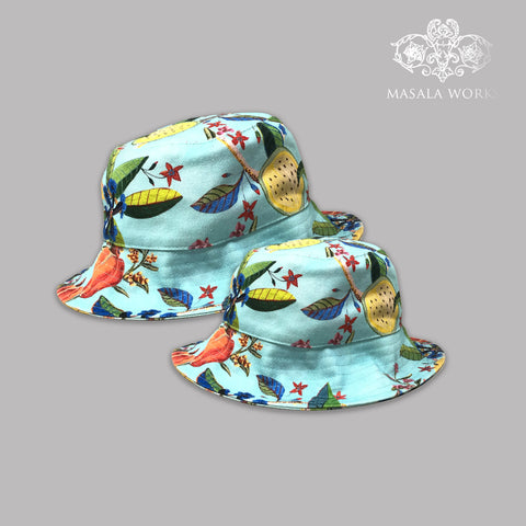 Tropical Fruit Canopy Bucket Hat
