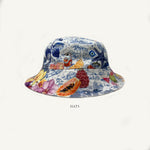 Radiant Garden On Ink Bucket Hat