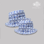 Marrakech Blue Pottery Bucket Hat