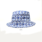 Marrakech Blue Pottery Bucket Hat