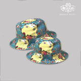 Floral Grunge Bucket Hat