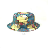 Floral Grunge Bucket Hat