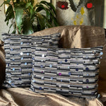 Retro Bling embroidered Cushion Cover