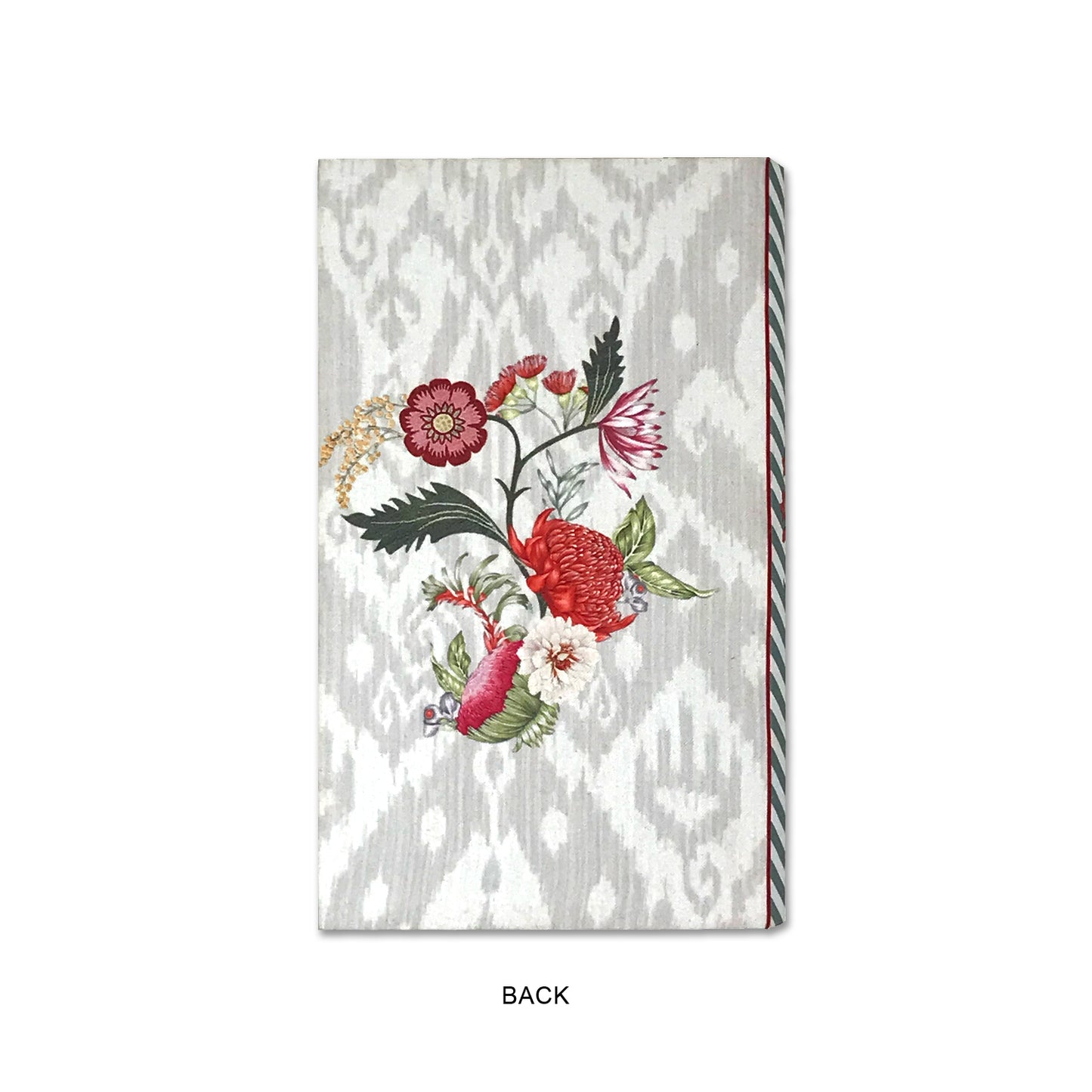 Ikat Chintz Book Shaped Box