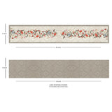 Ikat Floral Reversible Table Runner